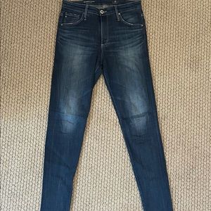 Never worn AG skinny jeans